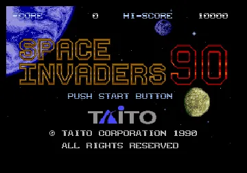 Space Invaders '91 (USA) screen shot title